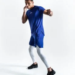 BOXRAW Men SMRT-TEC T-Shirt - Blue Clothing