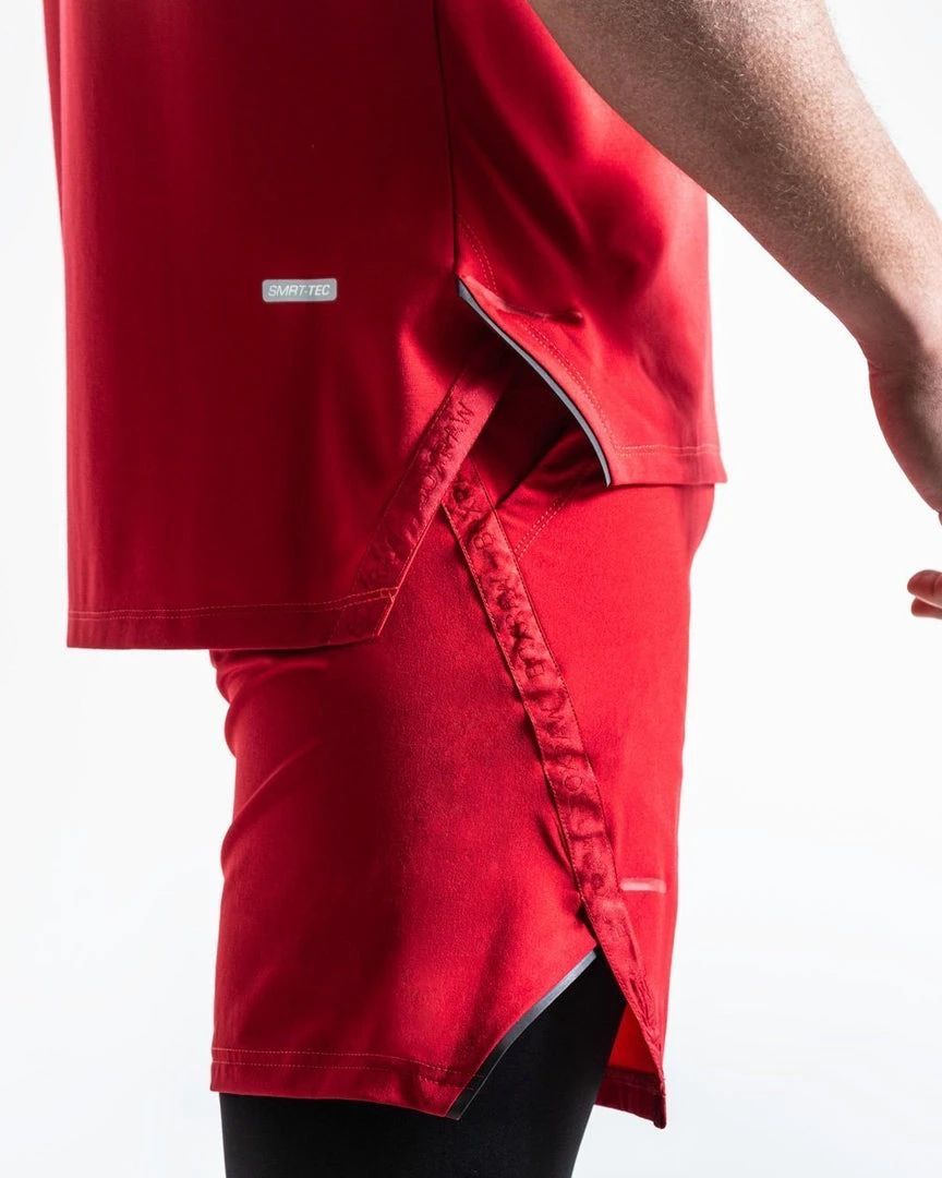 BOXRAW Men SMRT-TEC T-Shirt - Red Clothing 8 BOXRAW Men SMRT-TEC T-Shirt - Red Clothing