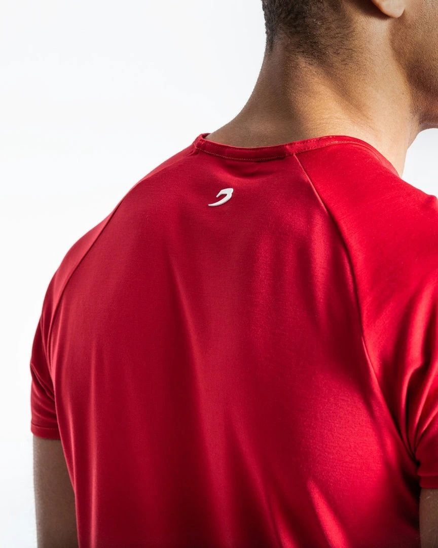 BOXRAW Men SMRT-TEC T-Shirt - Red Clothing 7 BOXRAW Men SMRT-TEC T-Shirt - Red Clothing