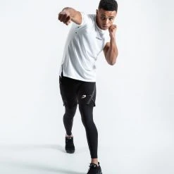 BOXRAW Men Clothing SMRT-TEC T-Shirt - White 19 BOXRAW Men Clothing SMRT-TEC T-Shirt - White