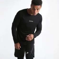 BOXRAW Men SMRT-TEC Long Sleeve T-Shirt - Black Boxing Essentials 11 BOXRAW Men SMRT-TEC Long Sleeve T-Shirt - Black Boxing Essentials