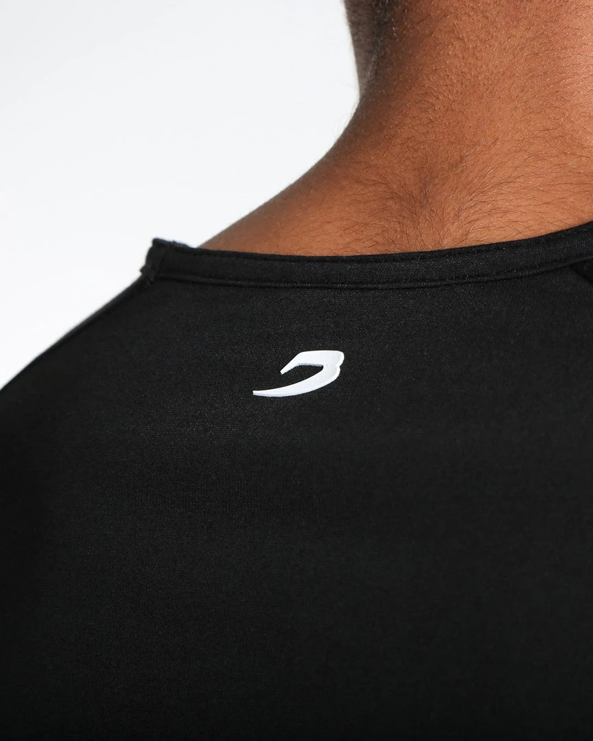 BOXRAW Men SMRT-TEC Long Sleeve T-Shirt - Black Boxing Essentials 6 BOXRAW Men SMRT-TEC Long Sleeve T-Shirt - Black Boxing Essentials