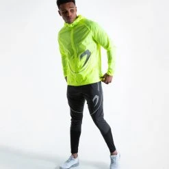 BOXRAW Men Sanchez Windbreaker Jacket - Yellow