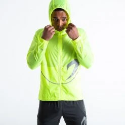 BOXRAW Men Sanchez Windbreaker Jacket - Yellow