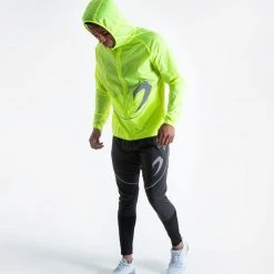 BOXRAW Men Sanchez Windbreaker Jacket - Yellow