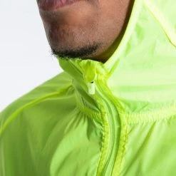 BOXRAW Men Sanchez Windbreaker Jacket - Yellow