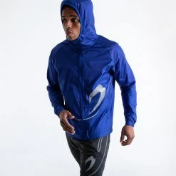 BOXRAW Men Clothing Sanchez Windbreaker Jacket - Blue