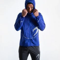 BOXRAW Men Clothing Sanchez Windbreaker Jacket - Blue