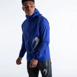 BOXRAW Men Clothing Sanchez Windbreaker Jacket - Blue