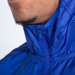 BOXRAW Men Clothing Sanchez Windbreaker Jacket - Blue
