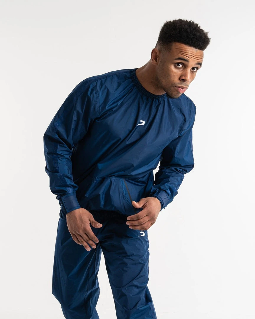 BOXRAW Sauna Suit Hagler Sauna Suit 2.0 - Navy 3 BOXRAW Sauna Suit Hagler Sauna Suit 2.0 - Navy