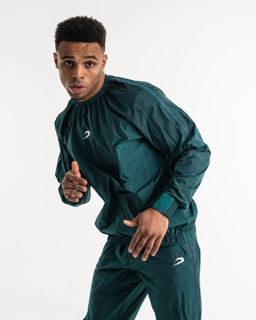 BOXRAW Sauna Suit Hagler Sauna Suit 2.0 - Green 3 BOXRAW Sauna Suit Hagler Sauna Suit 2.0 - Green