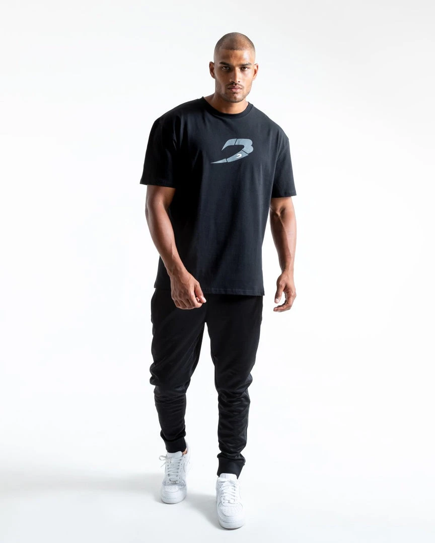 BOXRAW Men Glitch Strike T-Shirt - Black Clothing 2 BOXRAW Men Glitch Strike T-Shirt - Black Clothing