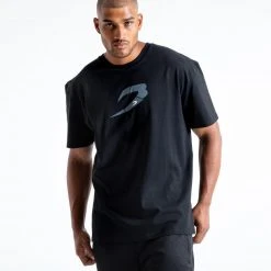 BOXRAW Men Glitch Strike T-Shirt - Black Clothing 8 BOXRAW Men Glitch Strike T-Shirt - Black Clothing