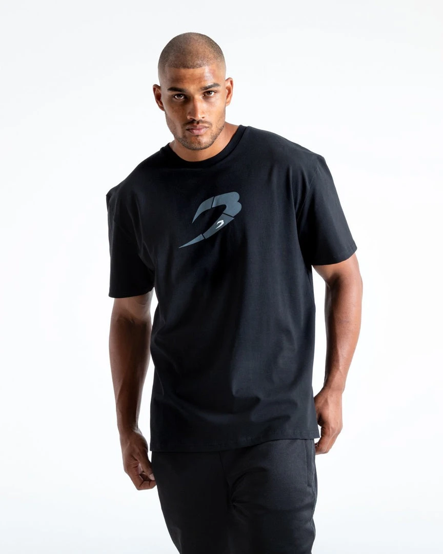 BOXRAW Men Glitch Strike T-Shirt - Black Clothing 3 BOXRAW Men Glitch Strike T-Shirt - Black Clothing
