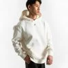 BOXRAW Men Strike Logo Hoodie - Cream Clothing