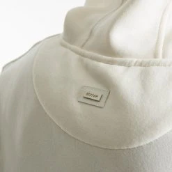 BOXRAW Men Strike Logo Hoodie - Cream Clothing