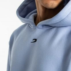 BOXRAW Men Strike Logo Hoodie - Lilac Clothing