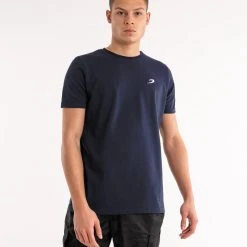 BOXRAW Men Strike T-Shirt - Navy Clothing