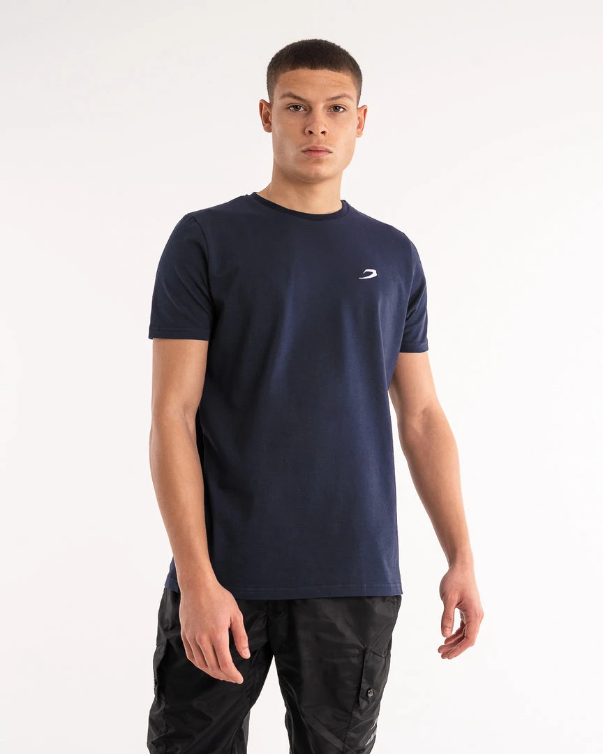 BOXRAW Men Strike T-Shirt - Navy Clothing 1 BOXRAW Men Strike T-Shirt - Navy Clothing