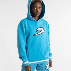BOXRAW Women 36 By Teddy Atlas Hoodie - Baby Blue