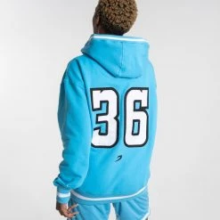 BOXRAW Women 36 By Teddy Atlas Hoodie - Baby Blue