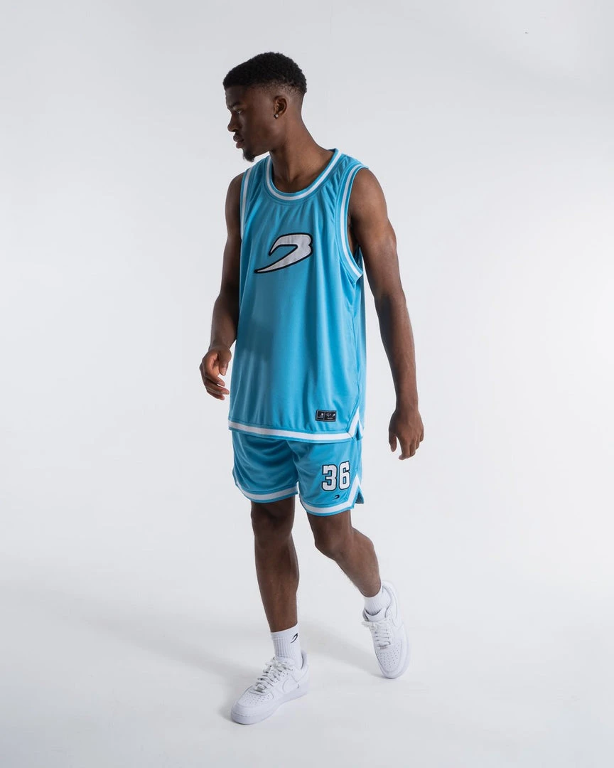 BOXRAW Men 36 By Teddy Atlas Tank - Baby Blue Clothing 2 BOXRAW Men 36 By Teddy Atlas Tank - Baby Blue Clothing