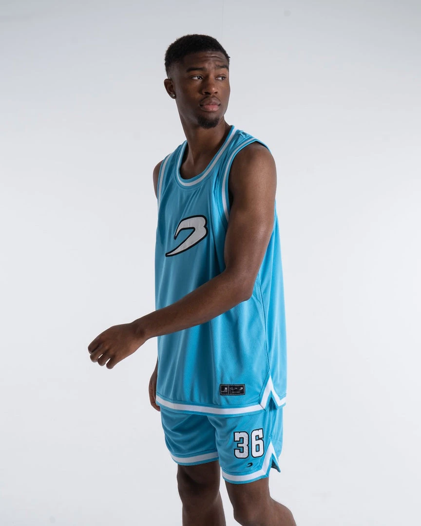 BOXRAW Men 36 By Teddy Atlas Tank - Baby Blue Clothing 1 BOXRAW Men 36 By Teddy Atlas Tank - Baby Blue Clothing