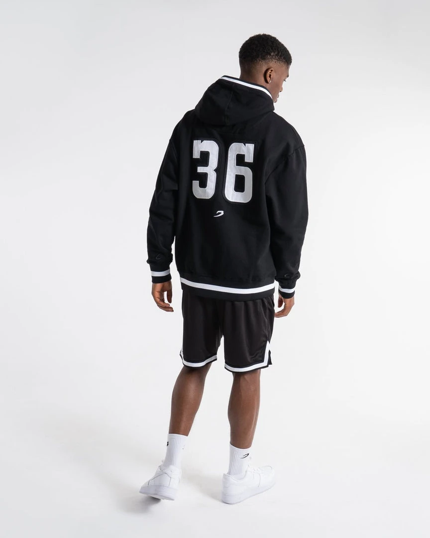 BOXRAW Men Clothing 36 By Teddy Atlas Hoodie - Black 2 BOXRAW Men Clothing 36 By Teddy Atlas Hoodie - Black