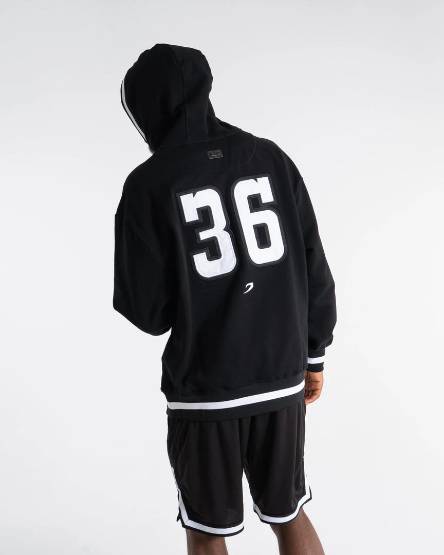 BOXRAW Men Clothing 36 By Teddy Atlas Hoodie - Black 5 BOXRAW Men Clothing 36 By Teddy Atlas Hoodie - Black