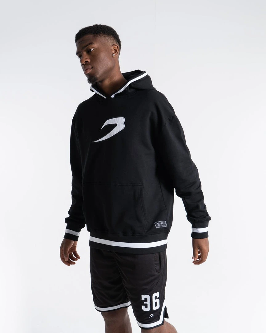 BOXRAW Men Clothing 36 By Teddy Atlas Hoodie - Black 3 BOXRAW Men Clothing 36 By Teddy Atlas Hoodie - Black