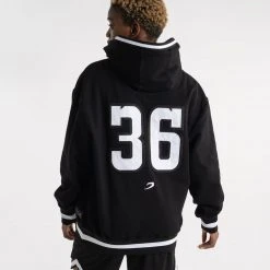 BOXRAW Women 36 By Teddy Atlas Hoodie - Black Clothing