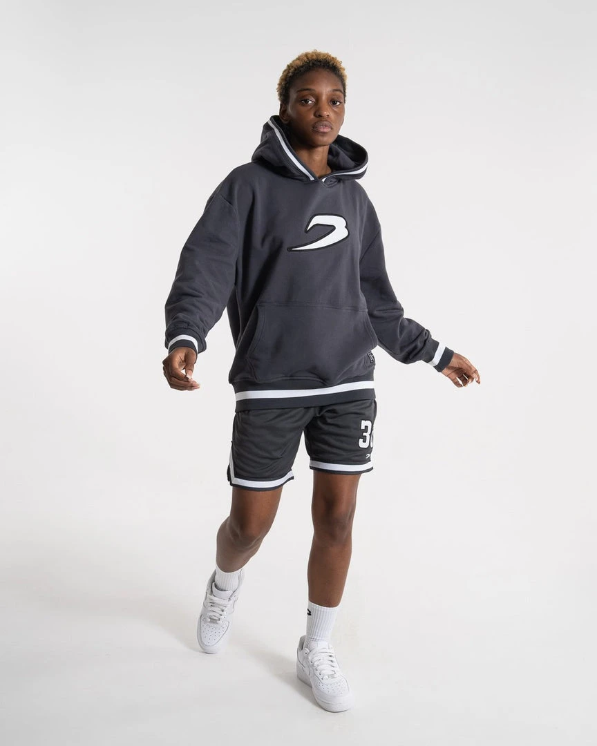 BOXRAW Women Clothing 36 By Teddy Atlas Hoodie - Charcoal 10 BOXRAW Women Clothing 36 By Teddy Atlas Hoodie - Charcoal