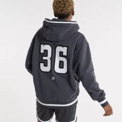 BOXRAW Women Clothing 36 By Teddy Atlas Hoodie - Charcoal 14 BOXRAW Women Clothing 36 By Teddy Atlas Hoodie - Charcoal