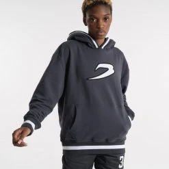 BOXRAW Women Clothing 36 By Teddy Atlas Hoodie - Charcoal 12 BOXRAW Women Clothing 36 By Teddy Atlas Hoodie - Charcoal