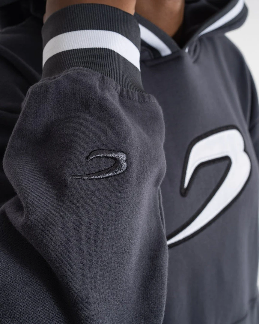 BOXRAW Women Clothing 36 By Teddy Atlas Hoodie - Charcoal 6 BOXRAW Women Clothing 36 By Teddy Atlas Hoodie - Charcoal