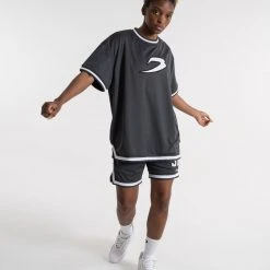 BOXRAW Women Clothing 36 By Teddy Atlas T-Shirt - Charcoal 11 BOXRAW Women Clothing 36 By Teddy Atlas T-Shirt - Charcoal