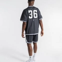 BOXRAW Men 36 By Teddy Atlas T-Shirt - Charcoal Clothing 9 BOXRAW Men 36 By Teddy Atlas T-Shirt - Charcoal Clothing