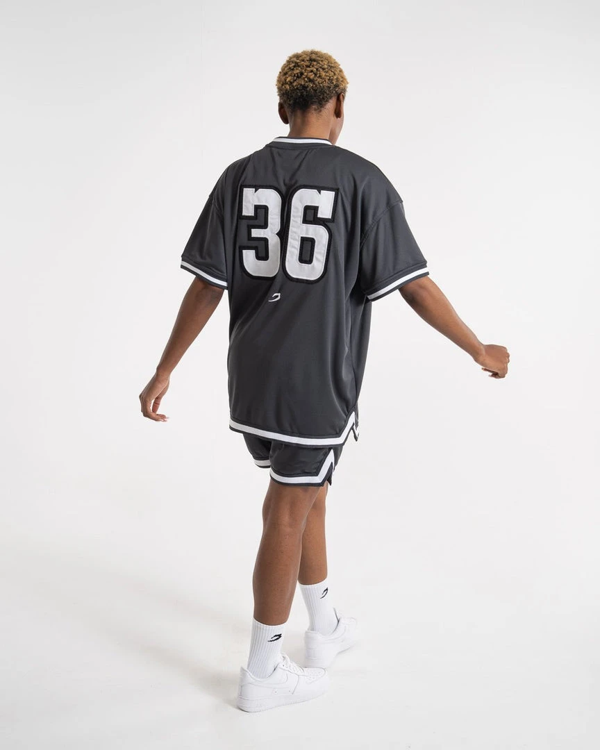 BOXRAW Women Clothing 36 By Teddy Atlas T-Shirt - Charcoal 2 BOXRAW Women Clothing 36 By Teddy Atlas T-Shirt - Charcoal