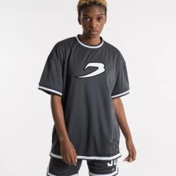 BOXRAW Women Clothing 36 By Teddy Atlas T-Shirt - Charcoal