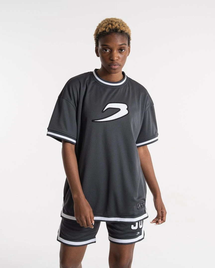 BOXRAW Women Clothing 36 By Teddy Atlas T-Shirt - Charcoal 1 BOXRAW Women Clothing 36 By Teddy Atlas T-Shirt - Charcoal