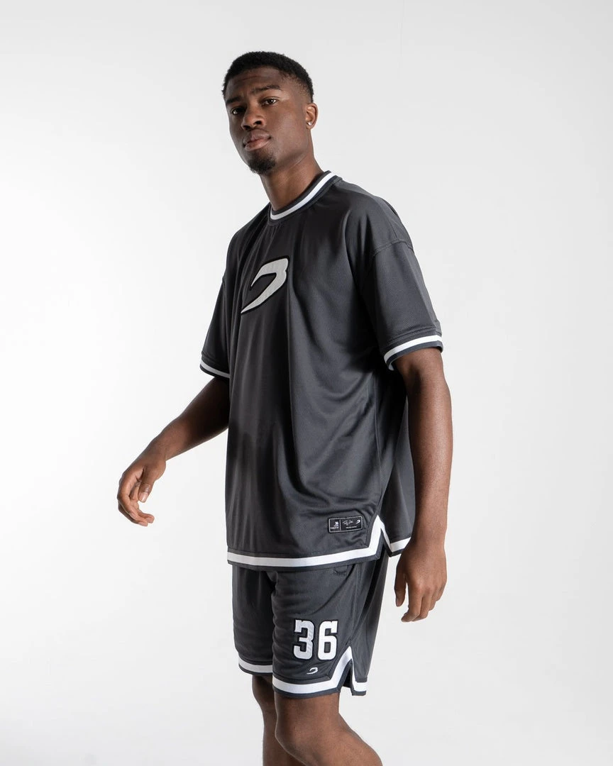 BOXRAW Men 36 By Teddy Atlas T-Shirt - Charcoal Clothing 2 BOXRAW Men 36 By Teddy Atlas T-Shirt - Charcoal Clothing