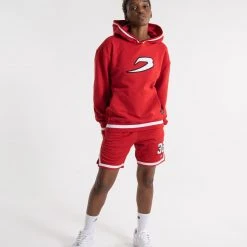 BOXRAW Women 36 By Teddy Atlas Hoodie - Red Clothing