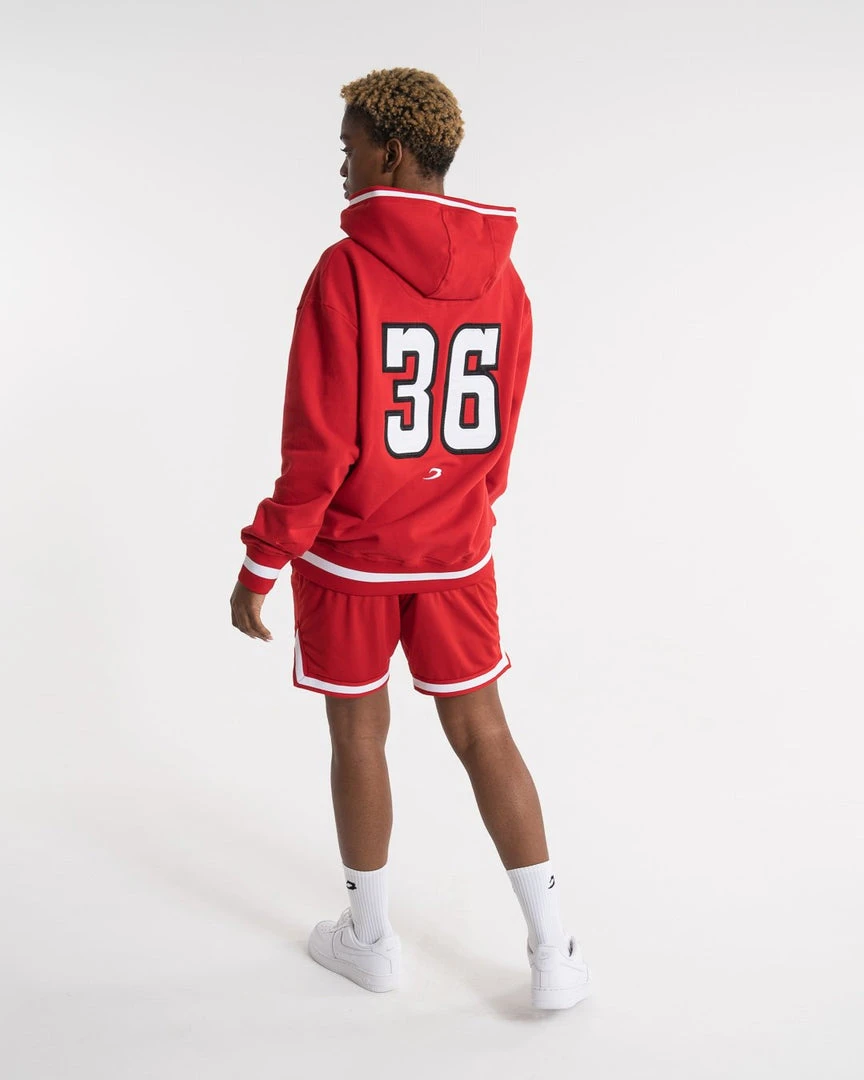 BOXRAW Women 36 By Teddy Atlas Hoodie - Red Clothing 10 BOXRAW Women 36 By Teddy Atlas Hoodie - Red Clothing