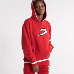 BOXRAW Women 36 By Teddy Atlas Hoodie - Red Clothing 13 BOXRAW Women 36 By Teddy Atlas Hoodie - Red Clothing