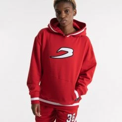 BOXRAW Women 36 By Teddy Atlas Hoodie - Red Clothing 12 BOXRAW Women 36 By Teddy Atlas Hoodie - Red Clothing