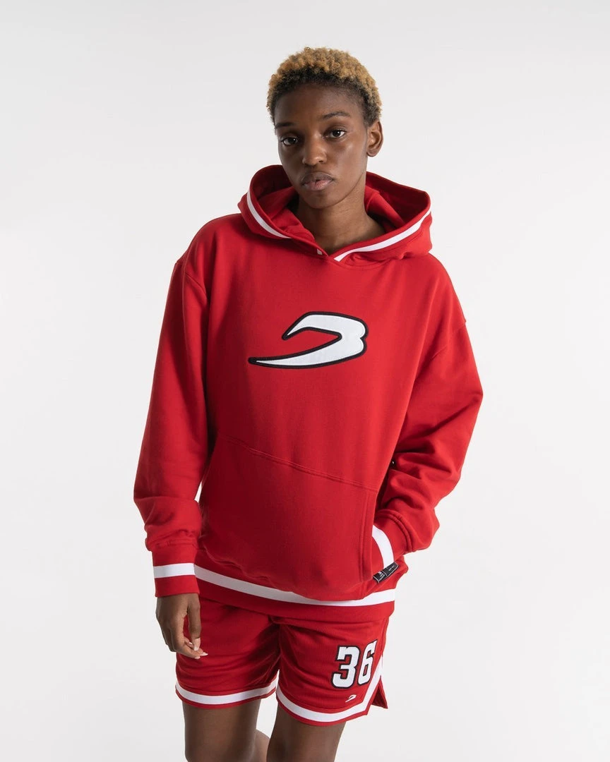 BOXRAW Women 36 By Teddy Atlas Hoodie - Red Clothing 3 BOXRAW Women 36 By Teddy Atlas Hoodie - Red Clothing