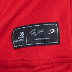 BOXRAW Men 36 By Teddy Atlas Hoodie - Red Clothing