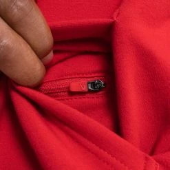 BOXRAW Men 36 By Teddy Atlas Hoodie - Red Clothing