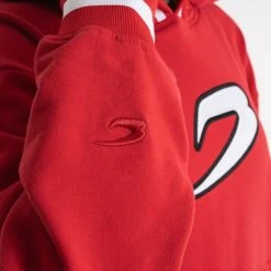 BOXRAW Women 36 By Teddy Atlas Hoodie - Red Clothing 15 BOXRAW Women 36 By Teddy Atlas Hoodie - Red Clothing